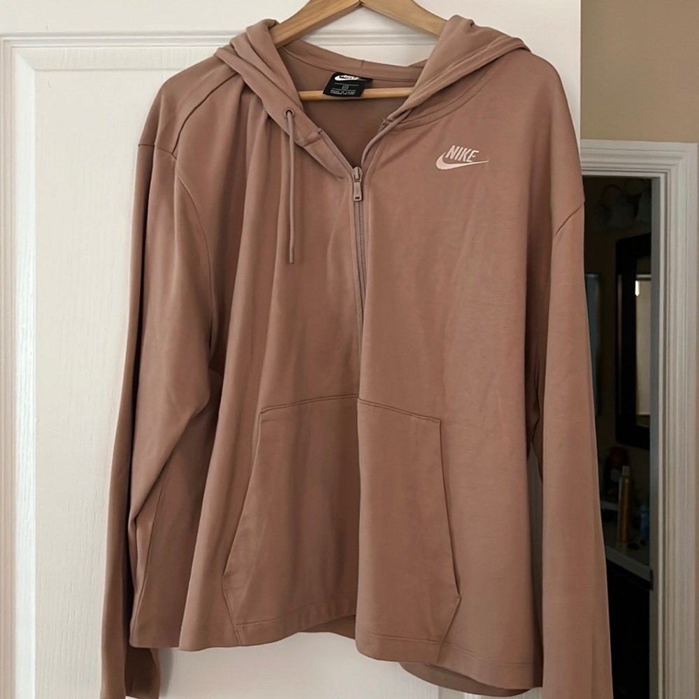 Nike front zip hoodie